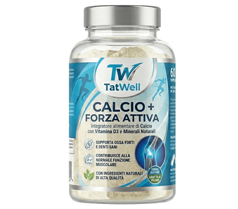 Integratore di calcio TatWell — integratore alimentare per ossa e articolazioni